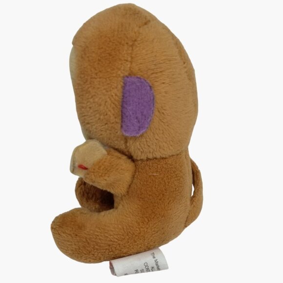 McDonald's Happy Meal Toy Ty Teenie Beanie Boos Bongo Monkey 2017 Plush Toy - Picture 4 of 8